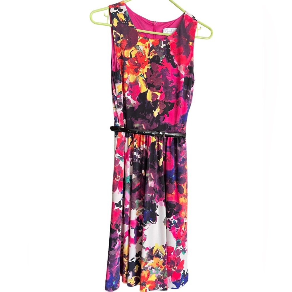 Jessica Simpson Floral Sleeveless Dress